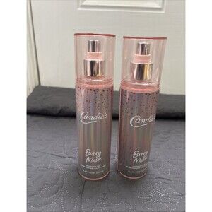 Candie's Berry Musk Fragrance Mist 8.4oz/250ML Beauty Bath Body Aromatherapy 2pc